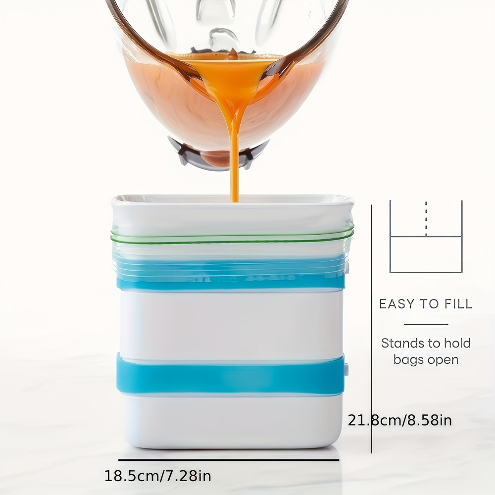 Health Wellness Gifts - 1 Stück Lebensmittelsicherheits-Antiverschmutzungsbehälter, Küchenblock-Herstellungsmaschine, Gesundheit, tragbar,