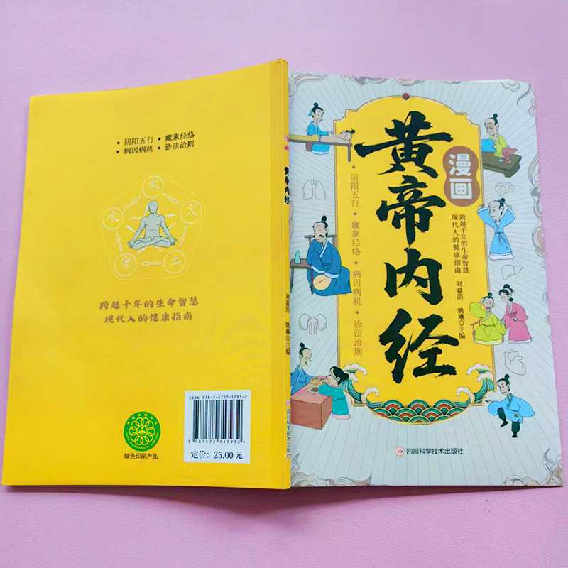 Health Wellness Guide - Komikführer zum Huangdi Neijing: Illustrierter Klassiker